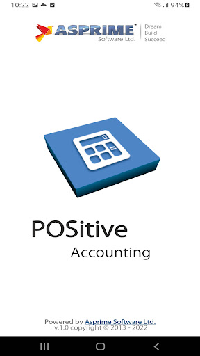 Android application POSitive Accounting screenshort