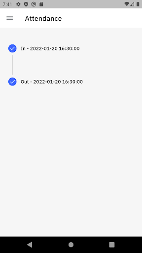 Synorex Time Screen 3
