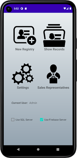 Android application Business Card Scanner screenshort