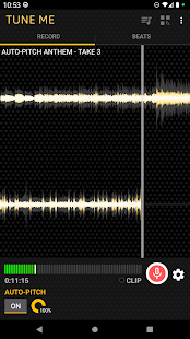 Tune Me: Vocal Studio Ekran görüntüsü