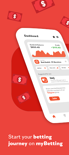 Android application myBetting - Sports Predictions screenshort