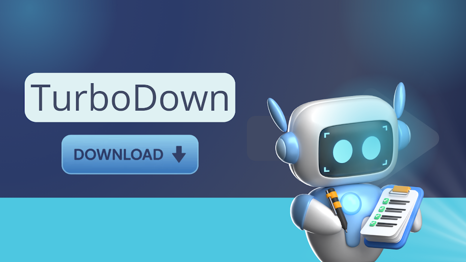 #3. Turbo Down (Android) Ved: Bazot Dev