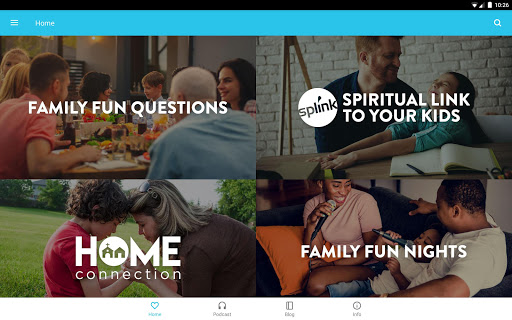 Screenshot of The D6 Family App