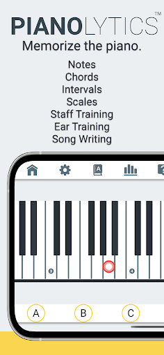 Android application Pianolytics - Learn Piano screenshort