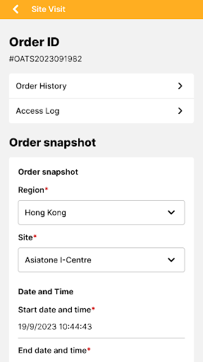 OneAsia Customer Portal