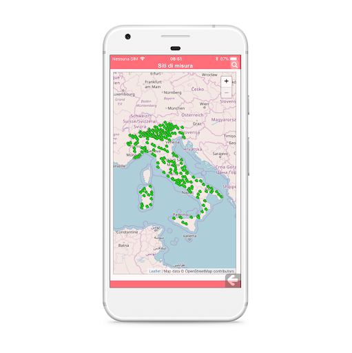 Android application FM-Monitoring screenshort