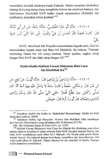 Musnad Imam Ahmad Jilid 22