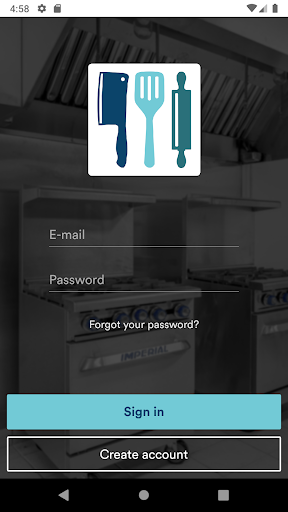 Android application 4D COMMISSARY screenshort