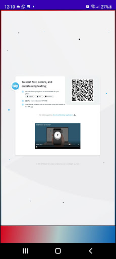 Android application BiP Tracker screenshort