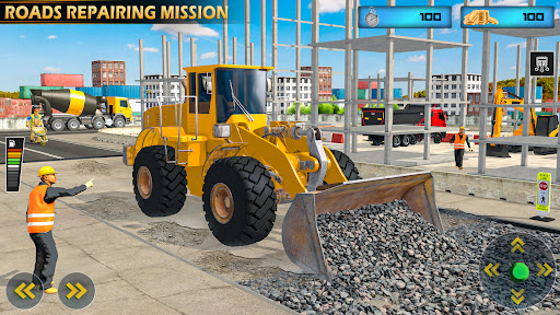 Crane Driving Simulator Game 2