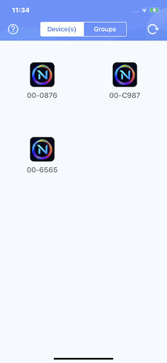 Android application LED SMART screenshort