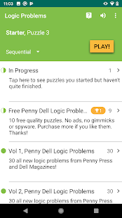 HARD Logic Problems - Classic Penny Dell Puzzles