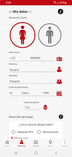 Banco de Sangre - Cruz Roja Screen 3
