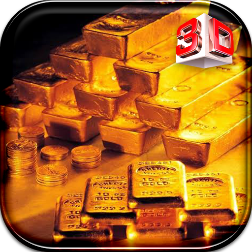 3D Golden Bricks LiveWallpaper logo