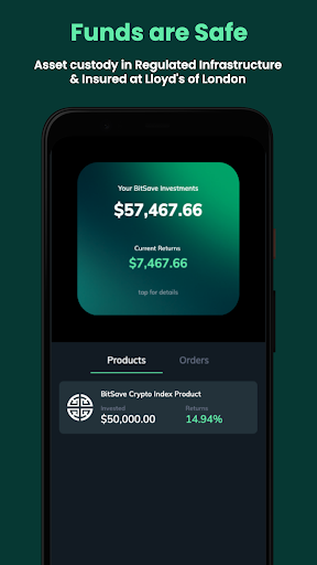 BitSave: Crypto Index SIP Screen 2