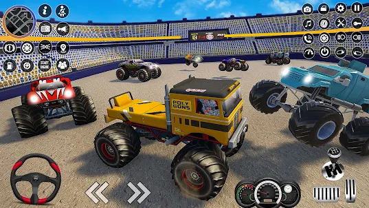 US Monster Truck Derby Game 3D