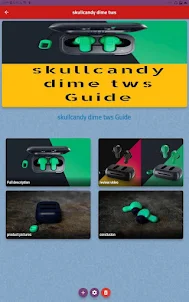 skullcandy dime tws Guide