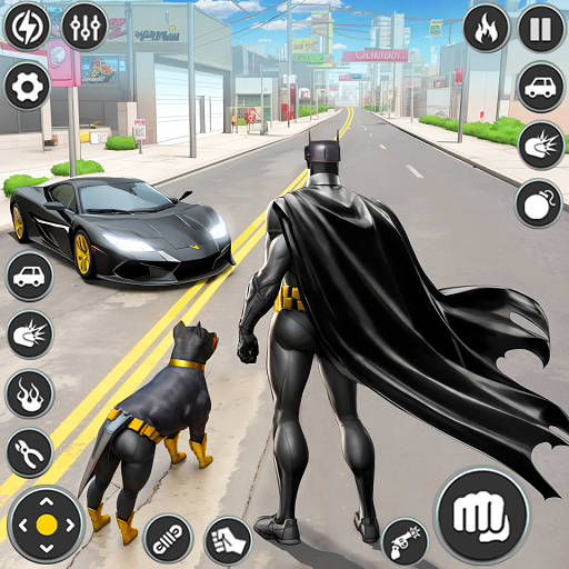 Приложения В Google Play – Bat Superhero Man Hero Games