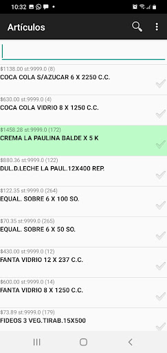 Android application Calvo y Asociados Vendedores screenshort