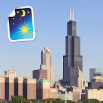 Cover Image of Descargar Chicago Night & Day LWP Free  APK