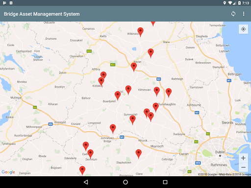 Bridge Asset Management System Screen 2