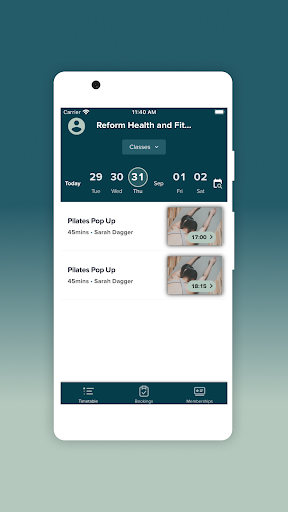 Reform Health and Fitness Screen 3