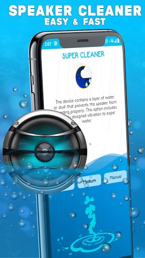 Android application Speaker cleaner - Remove water screenshort