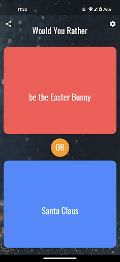 Would You Rather? Christmas Screen 3