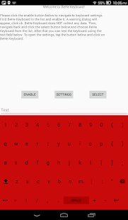 BeHe Keyboard - Programming & Screenshot
