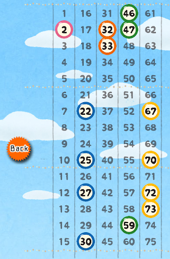 BINGO machine Screen 3