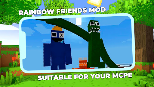 Rainbow Friends Mod for MCPE