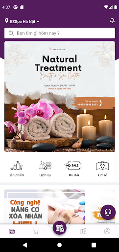 Android application EZS Beauty screenshort