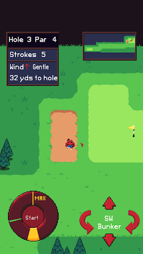 Android application Mutant Golf screenshort