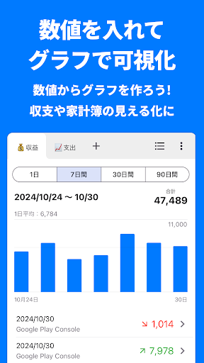 アプリのプレビュー