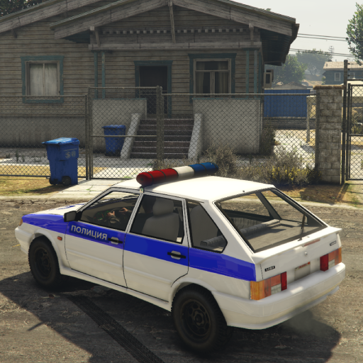 VAZ 2114 Police Car Simulator