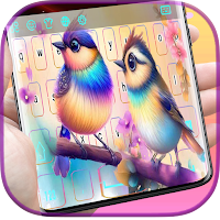 Colorful Bird keyboard