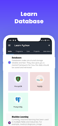 Screenshot of Learn Python Offline [PRO]