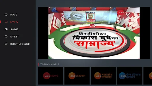 Zee News Live TV Latest News Apps on Google Play
