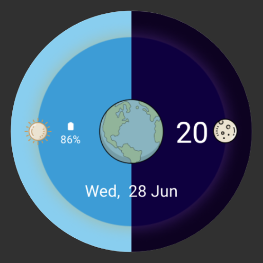 SolarLunar Watch Face logo