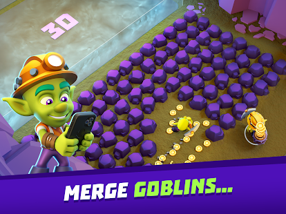 Gold and Goblins: Idle Merger Screenshot
