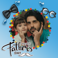 Happy Father's Day photo frame