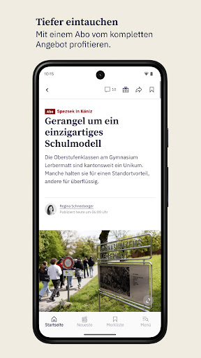 BZ Berner Zeitung - News Screen 3