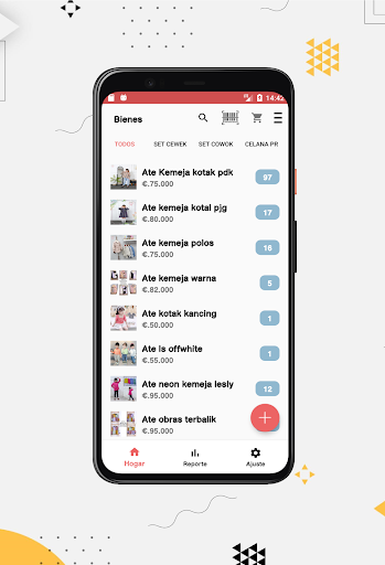Vista previa de la aplicación