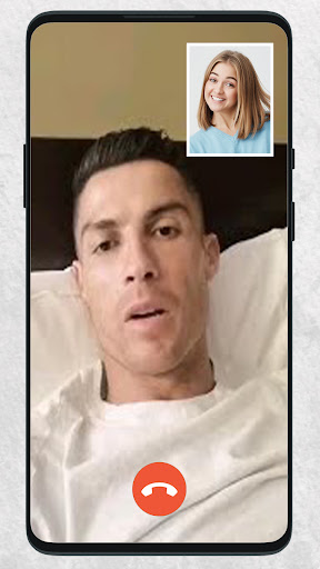Android application Ronaldo Call & Chat Prank screenshort