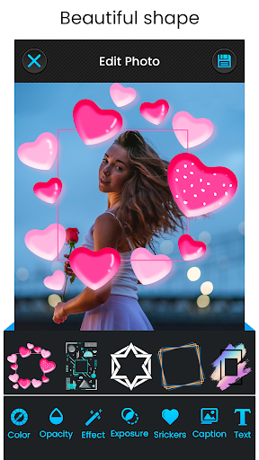 Android application Picture Art Overlay Photo Edit screenshort