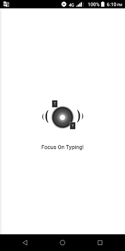 Android application Focus On Typing - Practice you screenshort