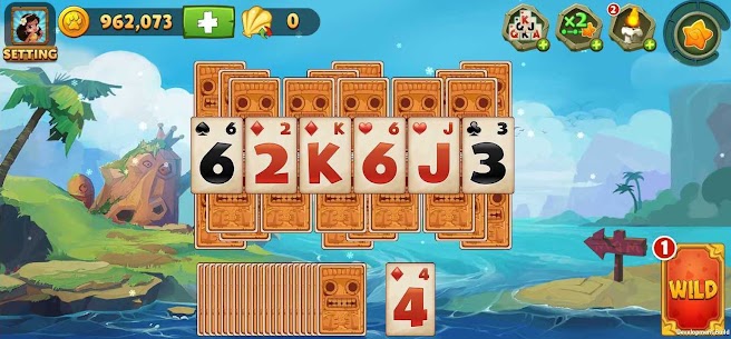 Solitaire Vacation – Tri Peaks  Full Apk Download 8