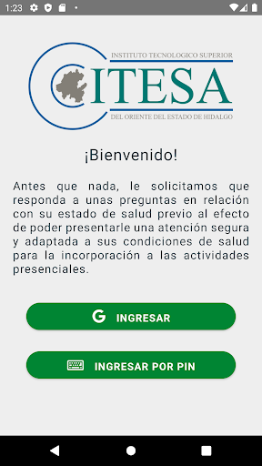 Cuestionario ITESA Screen 2