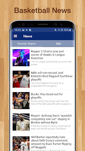 Basketball NBA Live Scores, Stats, & Schedules 9.5.3 APK screenshots 15