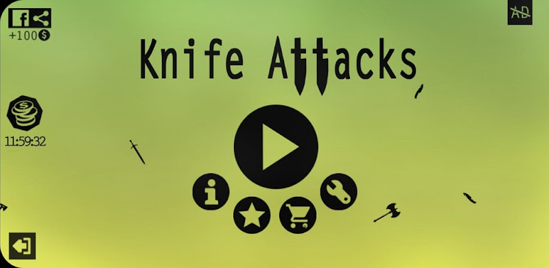 Knife Attacks: Stickman Battle, Fight Warriors